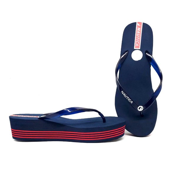 nautica platform sandals